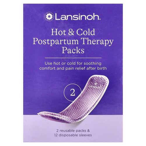 <img alt="Lansinoh, Hot & Cold Postpartum Therapy Packs, 2 Reusable Packs & 12 Disposable Sleeves" title="Lansinoh, Hot & Cold Postpartum Therapy Packs, 2 Reusable Packs & 12 Disposable Sleeves,044677691109"