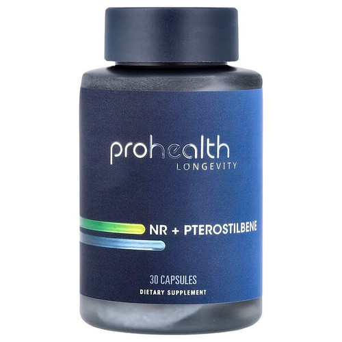 <img alt="ProHealth Longevity, NR + Pterostilbene, 30 Capsules" title="ProHealth Longevity, NR + Pterostilbene, 30 Capsules,810159161060"