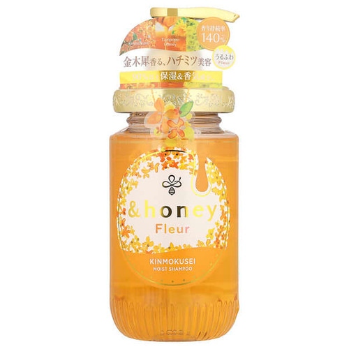 <img alt="&honey, Fleur Moist Shampoo, Osmanthus Honey, 14.9 fl oz (440 ml)" title="&honey, Fleur Moist Shampoo, Osmanthus Honey, 14.9 fl oz (440 ml),4589546895029"