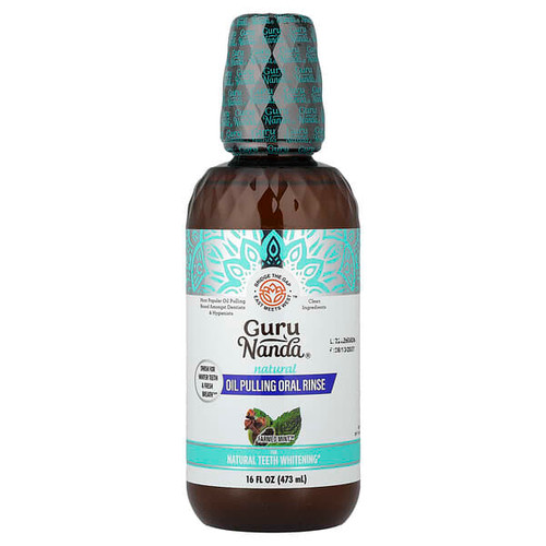 <img alt="GuruNanda, Natural Oil Pulling Oral Rinse, Farmed Mint, 16 fl oz (473 ml)" title="GuruNanda, Natural Oil Pulling Oral Rinse, Farmed Mint, 16 fl oz (473 ml),810051085266"