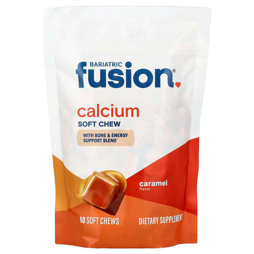 <img alt="Bariatric Fusion, Calcium Soft Chew, Caramel, 60 Soft Chews" title="Bariatric Fusion, Calcium Soft Chew, Caramel, 60 Soft Chews,858208007716"