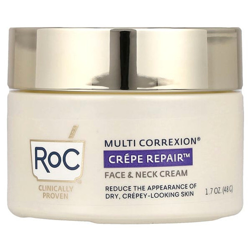 <img alt="RoC, Multi Correxion, Crepe Repair, Face & Neck Cream, 1.7 oz (48 g)" title="RoC, Multi Correxion, Crepe Repair, Face & Neck Cream, 1.7 oz (48 g),840103210223"