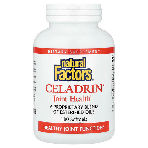 <img alt="Natural Factors, Celadrin, Joint Health, 180 Softgels" title="Natural Factors, Celadrin, Joint Health, 180 Softgels,068958268217"