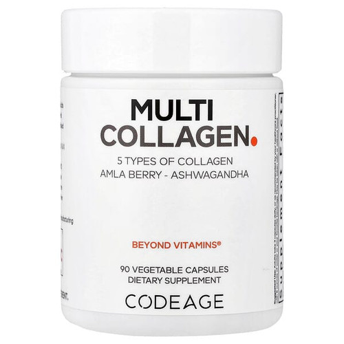 <img alt="Codeage, Multi Collagen, 90 Vegetable Capsules" title="Codeage, Multi Collagen, 90 Vegetable Capsules,860507000480"