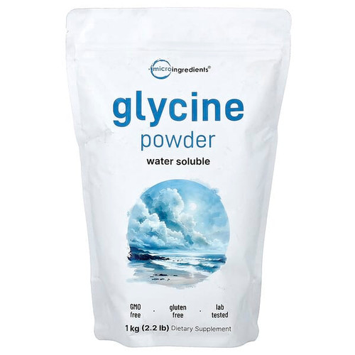 <img alt="Micro Ingredients, Glycine Powder, 2.2 lbs (1 kg)" title="Micro Ingredients, Glycine Powder, 2.2 lbs (1 kg),850077801198"
