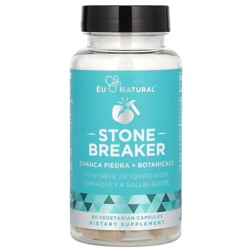 <img alt="Eu Natural, Stone Breaker, 60 Vegetarian Capsules" title="Eu Natural, Stone Breaker, 60 Vegetarian Capsules,855244008158"