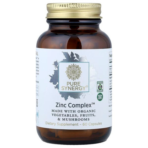 <img alt="Pure Synergy, Zinc Complex, 60 Capsules" title="Pure Synergy, Zinc Complex, 60 Capsules,852971004880"
