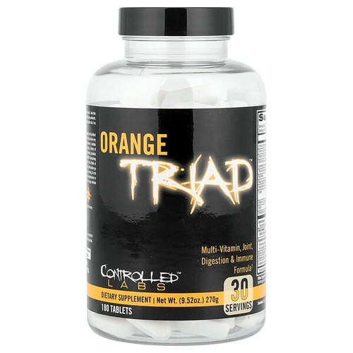 <img alt="Controlled Labs, Orange Triad, Multi-Vitamin, Joint, Digestion & Immune Formula, 180 Tablets" title="Controlled Labs, Orange Triad, Multi-Vitamin, Joint, Digestion & Immune Formula, 180 Tablets,856422005877"