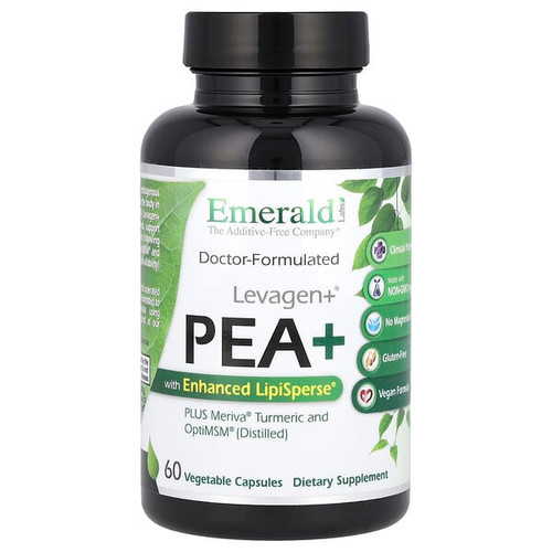 <img alt="Emerald Laboratories, Levagen+ Pea+ with Enhanced LipiSperse, 60 Vegetable Capsules" title="Emerald Laboratories, Levagen+ Pea+ with Enhanced LipiSperse, 60 Vegetable Capsules,743650003747"