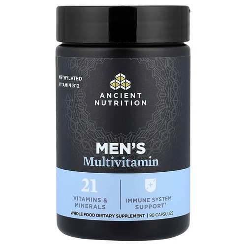 <img alt="Ancient Nutrition, Mens Multivitamin, 90 Capsules" title="Ancient Nutrition, Mens Multivitamin, 90 Capsules,816401023230"