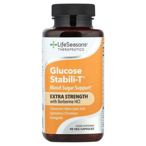 <img alt="LifeSeasons, Therapeutics, Glucose Stabili-T With Berberine HCl, 90 Veg Capsules" title="LifeSeasons, Therapeutics, Glucose Stabili-T With Berberine HCl, 90 Veg Capsules,810034442123"