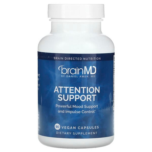 <img alt="BrainMD, Attention Support, 90 Vegan Capsules" title="BrainMD, Attention Support, 90 Vegan Capsules,857568003055"