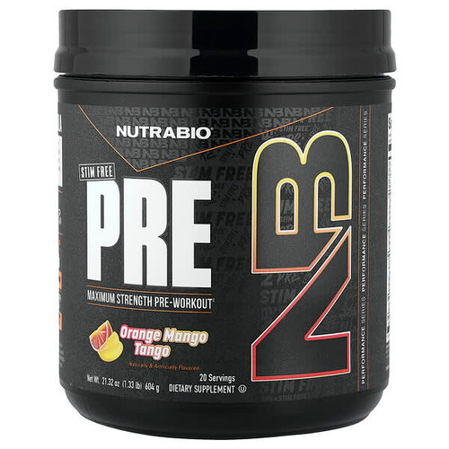 <img alt="NutraBio, PRE-Workout, Stim Free, Orange Mango Tango, 1.33 lb (604 g)" title="NutraBio, PRE-Workout, Stim Free, Orange Mango Tango, 1.33 lb (604 g),649908220082"