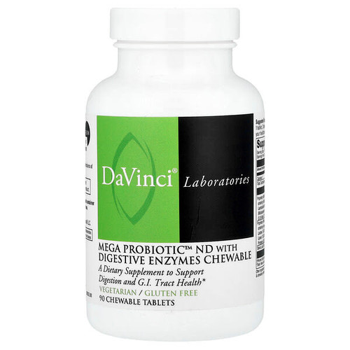 <img alt="DaVinci Laboratories, Mega Probiotic ND with Digestive Enzymes Chewable, 90 Chewable Tablets" title="DaVinci Laboratories, Mega Probiotic ND with Digestive Enzymes Chewable, 90 Chewable Tablets,026664004055"