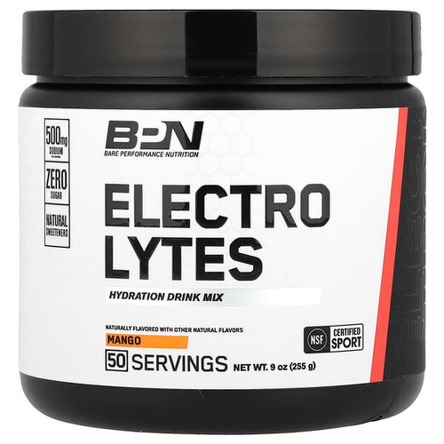 <img alt="BPN, Electrolytes, Hydration Drink Mix, Mango, 9 oz (255 g)" title="BPN, Electrolytes, Hydration Drink Mix, Mango, 9 oz (255 g),850055068131"