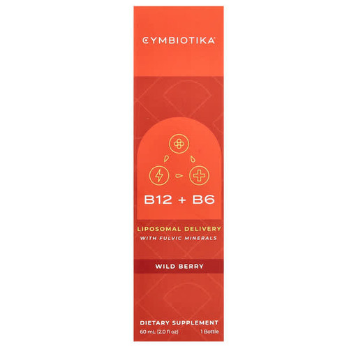 <img alt="Cymbiotika, B12 + B6, Liposomal Deliver with Fulvic Minerals, Wild Berry , 2 fl oz (60 ml)" title="Cymbiotika, B12 + B6, Liposomal Deliver with Fulvic Minerals, Wild Berry , 2 fl oz (60 ml),850033146417"