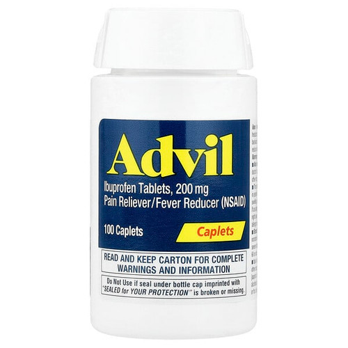 <img alt="Advil, Ibuprofen Tablets, 200 mg, 100 Coated Caplets" title="Advil, Ibuprofen Tablets, 200 mg, 100 Coated Caplets,748252613608"
