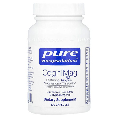 <img alt="Pure Encapsulations, CogniMag, 120 Capsules" title="Pure Encapsulations, CogniMag, 120 Capsules,810007521602"