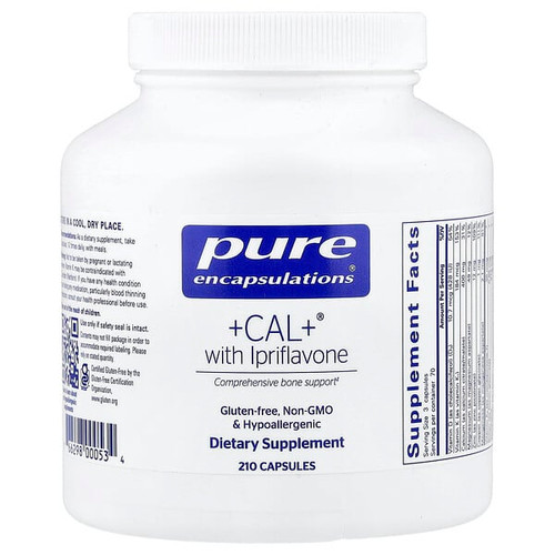 <img alt="Pure Encapsulations, +Cal+ with Ipriflavone, 210 Capsules" title="Pure Encapsulations, +Cal+ with Ipriflavone, 210 Capsules,"