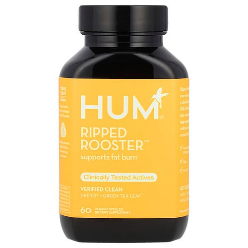 <img alt="HUM Nutrition, Ripped Rooster, 60 Vegan Capsules" title="HUM Nutrition, Ripped Rooster, 60 Vegan Capsules,"