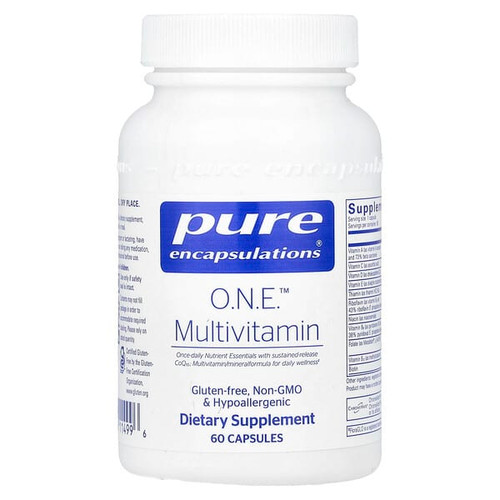 <img alt="Pure Encapsulations, O.N.E.,Multivitamin, 60 Capsules" title="Pure Encapsulations, O.N.E.,Multivitamin, 60 Capsules,"