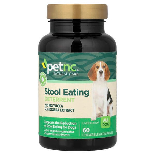 <img alt="petnc NATURAL CARE, Stool Eating Deterrent, All Dog, Liver, 60 Chewables" title="petnc NATURAL CARE, Stool Eating Deterrent, All Dog, Liver, 60 Chewables,"
