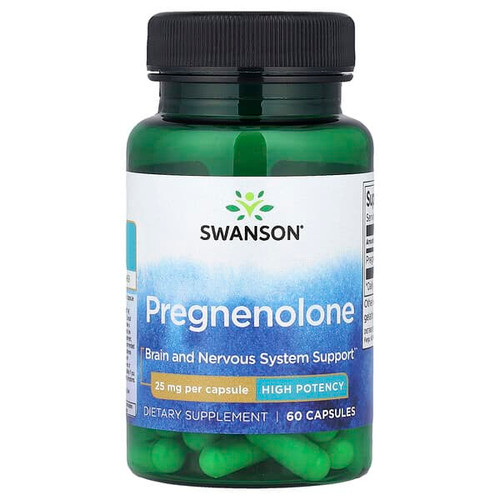 <img alt="Swanson Vitamins, Pregnenolone, High Potency, 25 mg, 60 Capsules" title="Swanson Vitamins, Pregnenolone, High Potency, 25 mg, 60 Capsules,"