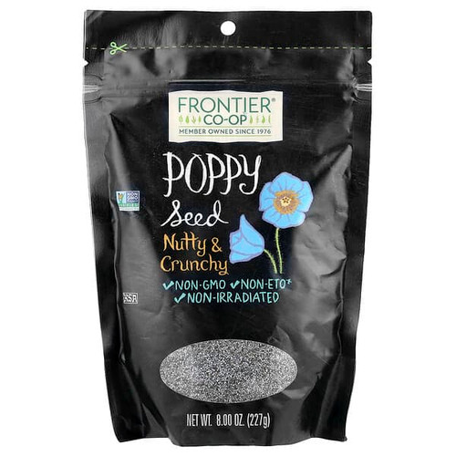 <img alt="Frontier Co-op, Poppy Seed, 8 oz (227 g)" title="Frontier Co-op, Poppy Seed, 8 oz (227 g),"