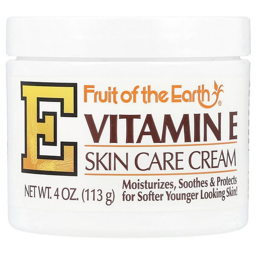 <img alt="Fruit of the Earth, Vitamin E, Skin Care Cream, 4 oz (113 g)" title="Fruit of the Earth, Vitamin E, Skin Care Cream, 4 oz (113 g),071661009749"