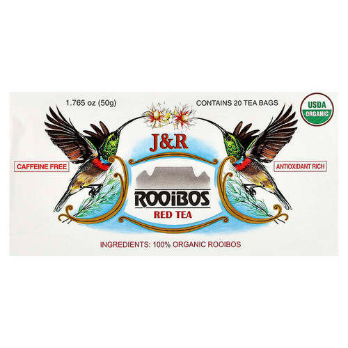 <img alt="J&R Port Trading, Rooibos Red Tea, Caffeine Free, 20 Tea Bags, 1.765 oz (50 g)" title="J&R Port Trading, Rooibos Red Tea, Caffeine Free, 20 Tea Bags, 1.765 oz (50 g),642719000027"