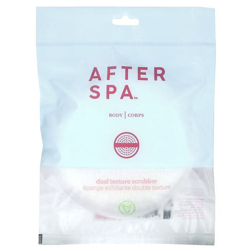 <img alt="AfterSpa, Dual Texture Scrubber, 1 Scrubber" title="AfterSpa, Dual Texture Scrubber, 1 Scrubber,741021004218"