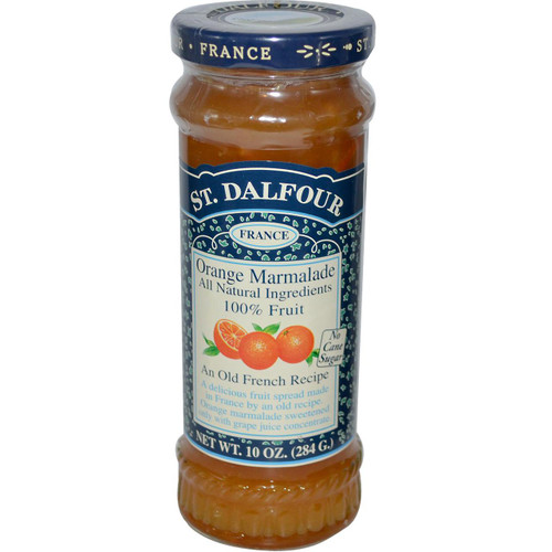 3 PACK OF St. Dalfour, Orange Marmalade, Deluxe Orange Marmalade Spread, 10 oz (284 g)