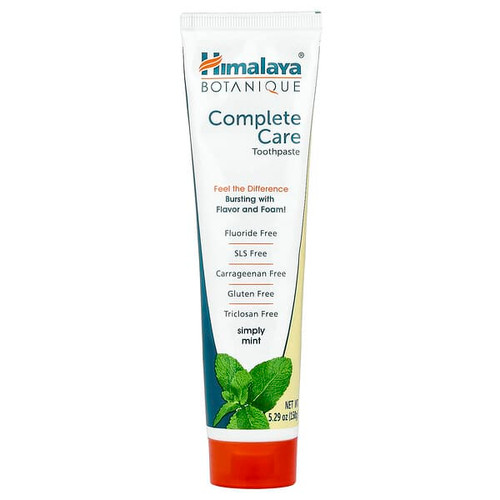 <img alt="Himalaya, Botanique, Complete Care Toothpaste, Simply Mint, 5.29 oz (150 g)" title="Himalaya, Botanique, Complete Care Toothpaste, Simply Mint, 5.29 oz (150 g),605069200240"