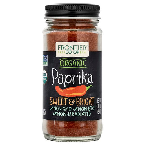 <img alt="Frontier Co-op, Organic Paprika, 2.1 oz (59 g)" title="Frontier Co-op, Organic Paprika, 2.1 oz (59 g),089836184320"