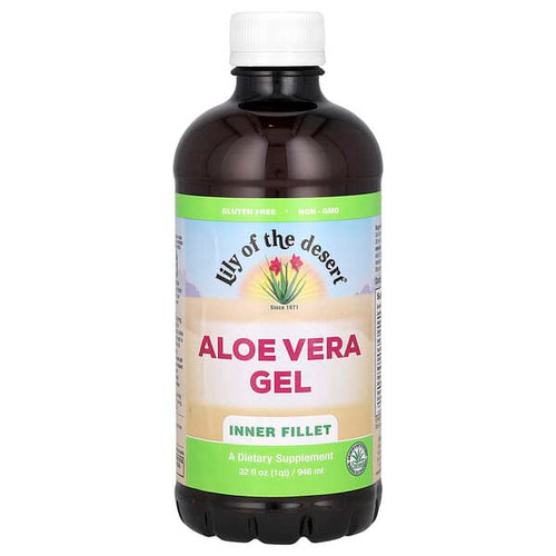 <img alt="Lily of the Desert, Aloe Vera Gel, Inner Fillet, 32 fl oz (946 ml)" title="Lily of the Desert, Aloe Vera Gel, Inner Fillet, 32 fl oz (946 ml),026395100323"