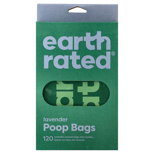 <img alt="Earth Rated, Dog Poop Bags With Handles, Lavender, 120 Handle Bags" title="Earth Rated, Dog Poop Bags With Handles, Lavender, 120 Handle Bags,870856000055"