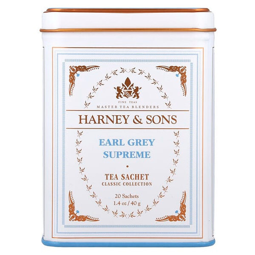 <img alt="Harney & Sons, Classic Collection, Earl Grey Supreme, 20 Sachets, 1.4 oz (40 g)" title="Harney & Sons, Classic Collection, Earl Grey Supreme, 20 Sachets, 1.4 oz (40 g),636046354076"