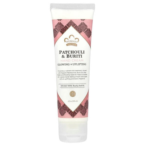 <img alt="Nubian Heritage, Hand Cream, Patchouli & Buriti, 4 fl oz (118 ml)" title="Nubian Heritage, Hand Cream, Patchouli & Buriti, 4 fl oz (118 ml),764302122258"