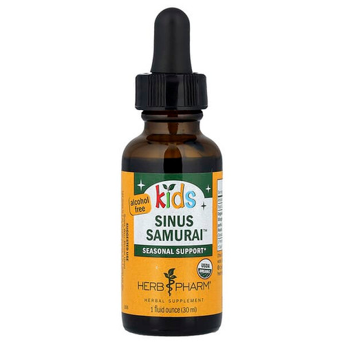 <img alt="Herb Pharm, Kids Sinus Samurai, Alcohol Free, 1 fl oz (30 ml)" title="Herb Pharm, Kids Sinus Samurai, Alcohol Free, 1 fl oz (30 ml),090700030636"