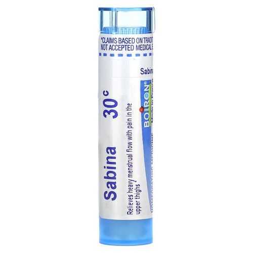<img alt="Boiron, Sabina, 30C, Menstrual Pain Relief, Approx 80 Pellets" title="Boiron, Sabina, 30C, Menstrual Pain Relief, Approx 80 Pellets,306960646136"