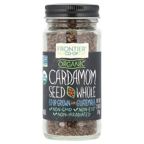 <img alt="Frontier Co-op, Organic Cardamom Seed, Whole, 2.68 oz (76 g)" title="Frontier Co-op, Organic Cardamom Seed, Whole, 2.68 oz (76 g),089836184764"