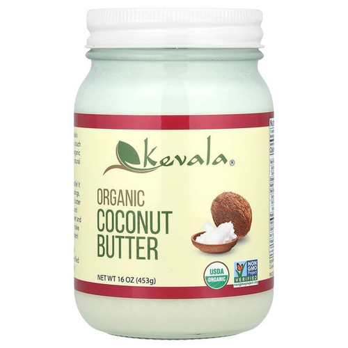 <img alt="Kevala, Organic Coconut Butter, 16 oz (453 g)" title="Kevala, Organic Coconut Butter, 16 oz (453 g),816536011089"