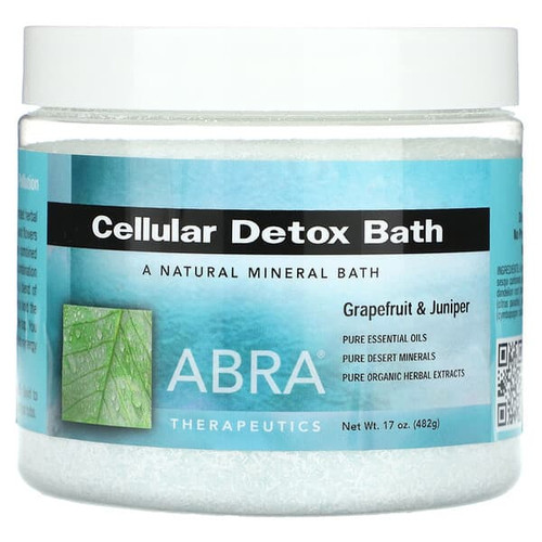 <img alt="Abra Therapeutics, Cellular Detox Bath, Grapefruit & Juniper, 17 oz (482 g)" title="Abra Therapeutics, Cellular Detox Bath, Grapefruit & Juniper, 17 oz (482 g),021204160017"
