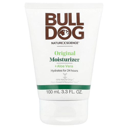 <img alt="Bulldog Skincare For Men, Original Moisturizer + Aloe Vera, 3.3 fl oz (100 ml)" title="Bulldog Skincare For Men, Original Moisturizer + Aloe Vera, 3.3 fl oz (100 ml),841058001539"