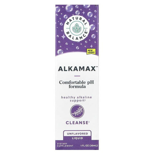 <img alt="Natural Balance, AlkaMax, Comfortable pH Liquid Formula, Unflavored, 1 fl oz (30 ml)" title="Natural Balance, AlkaMax, Comfortable pH Liquid Formula, Unflavored, 1 fl oz (30 ml),047868006829"
