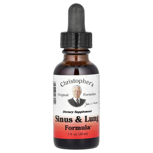 <img alt="Christophers Original Formulas, Sinus & Lung Formula, 1 fl oz (30 ml)" title="Christophers Original Formulas, Sinus & Lung Formula, 1 fl oz (30 ml),084783497042"