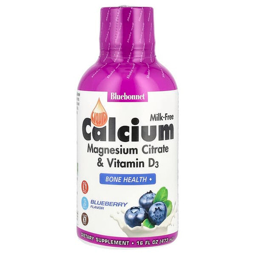 <img alt="Bluebonnet Nutrition, Liquid Calcium Magnesium Citrate & Vitamin D3, Blueberry, 16 fl oz (473 ml)" title="Bluebonnet Nutrition, Liquid Calcium Magnesium Citrate & Vitamin D3, Blueberry, 16 fl oz (473 ml),743715006867"