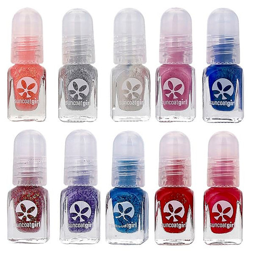 <img alt="SuncoatGirl, Water-Based Nail Polish Kit, Flare & Fancy, 12 Piece Kit" title="SuncoatGirl, Water-Based Nail Polish Kit, Flare & Fancy, 12 Piece Kit,629003009737"