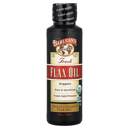 <img alt="Barleans, Organic Flax Oil, 8 fl oz (236 ml)" title="Barleans, Organic Flax Oil, 8 fl oz (236 ml),705875000017"