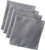 3 PACK of Dash of That Dish Cloth Set Gray -- 1 Set